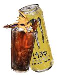  alpha_transparency can chibi drink food highres jolteon monster_energy mothman1930 non-web_source pokemon self-upload soda_can 