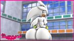  3d_(artwork) anthro archie_comics big_butt butt digital_media_(artwork) eulipotyphlan hedgehog hi_res male male/male mammal sega shinyagaia silver_the_hedgehog solo sonic_the_hedgehog_(archie) sonic_the_hedgehog_(comics) sonic_the_hedgehog_(series) source_filmmaker 