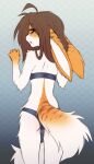  anthro elronya fan_character female freckles hair lagomorph leporid long_hair long_tail mammal rabbit ronya solo suvi_(elronya) tail 