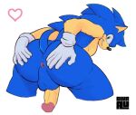  anthro anus balls blurau butt genitals hi_res looking_at_viewer looking_back male penis presenting presenting_hindquarters sega solo sonic_the_hedgehog sonic_the_hedgehog_(series) spread_anus spread_butt spreading 