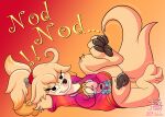  absurd_res animal_crossing anthro bodily_fluids bottomless bottomless_female breasts canid canine canis clothed clothing cookie domestic_dog female food foot_fetish genital_fluids hi_res humanoid inviting inviting_to_sex isabelle_(animal_crossing) lobofeo mammal nickelodeon nintendo nintendo_switch pawpads paws pussy_juice rocko&#039;s_modern_life shirt solo topwear wet young 