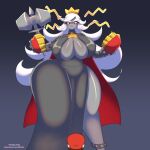  big_breasts big_butt breasts butt clothed clothing duo female female_focus hi_res huge_breasts huge_butt huge_thighs human humanoid mammal mario_bros nintendo not_furry oddly_bally oddlybally smithy smithy_(mario) solo_focus super_mario_rpg_(2023) super_mario_rpg_legend_of_the_seven_stars thick_thighs 