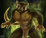  2023 abs absurd_res alley anthro barazoku biceps big_muscles bottomwear buckteeth building bulge city claws clothed clothing coffeebeagle eyebrows facial_hair fighting_pose front_view fur hi_res ktdz loincloth looking_at_viewer male mammal master_splinter murid murine muscular muscular_anthro muscular_male navel night notched_ear old old_anthro old_male open_mouth open_smile outside pecs pose rat rodent scar shorts sideburns signature smile solo standing teenage_mutant_ninja_turtles teeth topless topless_anthro topless_male torn_bottomwear torn_clothing tuft 