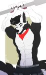  absurd_res andromorph anthro clothing deimos_wolf hi_res intersex kandox_tekzer male male/male muscular solo underwear 