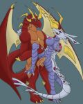  anthro bakugan bakugan_(series) bakugan_battle_brawlers breasts drago drago_(bakugan) dragon duo duo_focus female fur genitals group male male/female medium_breasts orgasm penetration pussy ravenart scalie sex tail wavern wavern_(bakugan) wings 