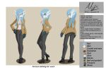  2023 3_fingers absurd_res alyx_(cobra0281) blue_hair character_name clothing coat cobra0281 detective english_text female fingers front_view gardevoir generation_3_pokemon gloves hair hair_over_eye handwear hi_res humanoid looking_at_viewer model_sheet nintendo not_furry one_eye_obstructed orange_eyes pokemon pokemon_(species) rear_view shiny_pokemon side_view signature solo text topwear trenchcoat 