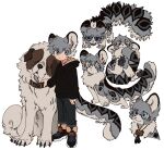  ambiguous_gender animal_humanoid canid canine canis clothed clothing devildog0 domestic_dog duo felid felid_humanoid feral hi_res humanoid male mammal mammal_humanoid pantherine pantherine_humanoid snow_leopard snow_leopard_humanoid 
