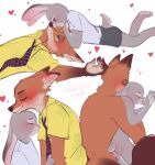  &lt;3 2023 4_fingers anthro artist_name awake bottomwear butt canid canine claws clothed clothing colored colored_sketch cuddling digital_media_(artwork) disney duo eye_contact eyes_closed female finger_claws fingers fluffy fox fur head_on_head hi_res judy_hopps lagomorph larger_male leporid looking_at_another looking_at_partner looking_down looking_down_at_partner looking_up looking_up_at_partner loving_gaze lying lying_on_ground male male/female mammal multicolored_body multicolored_ears multicolored_fur nick_wilde nude on_balloon on_front pattern_clothing rabbit red_fox relaxed_expression relaxing size_difference sketch sleeping small_tail smaller_female tail th02skn zootopia 