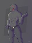  absurd_res anthro breasts bulge chuy_ewe epic_games fortnite genitals hi_res humanoid male male/male penis reptile scalie solo thunder_(fortnite) 