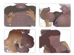  2boys abs anal animal_ears ass bara bare_pectorals brown_fur clothes_lift collage couple cow_ears cow_horns facial_hair feeling_muscles furry furry_male furry_with_furry goatee grabbing grabbing_from_behind hand_on_another&#039;s_hip hand_on_another&#039;s_thigh highres horns imminent_kiss jockstrap knees_up large_pectorals lifted_by_another lying lying_on_person male_focus male_underwear me-me_(mouact2) minotaur multiple_boys muscular muscular_male nipples on_back original pectoral_grab pectorals sex shirt_behind_neck shirt_lift short_hair sideburns stomach thick_thighs thighs topless_male underpec underwear white_hair white_male_underwear yaoi 