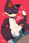  absurd_res anal anal_penetration animal_crossing anthro anthro_penetrated balls bent_legs black_body black_fur blush bodily_fluids body_part_in_ass chest_tuft cum cum_in_ass cum_inside cum_while_penetrated domestic_cat duo erection faceless_character faceless_male felid feline felis foreskin fur genital_fluids genitals hi_res humanoid_genitalia humanoid_penis male male/male male_penetrated male_penetrating male_penetrating_male mammal markings motion_lines nintendo nosensebeing nude penetration penis punchy_(animal_crossing) sex slightly_chubby smug tail tail_markings text tuft white_body white_fur yellow_sclera 