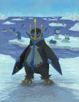  24no71 ambiguous_gender anthro beak empoleon generation_4_pokemon group hi_res ice nintendo piplup pokemon pokemon_(species) solo_focus 