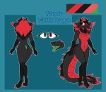  anthro dragon female fur furred_dragon humanoid reptile scalie solo unknown_artist wingless_dragon 