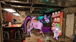  basement blood bodily_fluids dismemberment dragon equid equine feral friendship_is_magic gift gore hasbro horn horse immortality mad_scientist mammal my_little_pony noneyabiznes organs pony spike_(mlp) twilight_sparkle_(mlp) winged_unicorn wings 