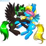  absurd_res bat_pony bronie caliluminos chastity_(disambiguation) duo equid equine feral girly hasbro hi_res horse invalid_tag kissing male male/male mammal masturbation my_little_pony passionate passionate_kiss pegasus pony wings 