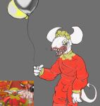  balloon bulge clown clown_makeup demon inflatable male mr._clown redesign sketch solo the_quivering xyz864 