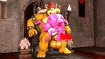  &lt;3 16:9 3d_(artwork) 69_position accessory anthro areola balls big_balls big_breasts big_penis birdo birdo_(character) bodily_fluids bow_(feature) bow_accessory bow_ribbon bowser breasts butt castle claws cobaltapple deep_throat detailed_background digital_media_(artwork) duo erection eyes_closed feet fellatio female genital_fluids genitals hair_accessory hair_bow hair_ribbon hi_res huge_balls huge_penis humanoid humanoid_genitalia humanoid_penis inside koopa male mammal mario_bros muscular nintendo nipples nude open_mouth oral penile penis pink_body precum reptile ribbons scalie sex siphon_(anatomy) smile source_filmmaker spikes sucking tail thick_thighs toe_claws tongue tongue_out widescreen 