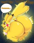  absurd_res anthro big_butt breasts butt cleft_tail eyelashes female finalofdestinations generation_1_pokemon hi_res huge_butt mammal murid murine nintendo nude pikachu pokemon pokemon_(species) rodent small_breasts solo tail thick_thighs yellow_tail 