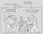  aitch alien bdsm comic halo halo_(series) hi_res humiliation jiralhanae male male/male microsoft sangheili teasing xbox_game_studios 