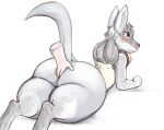  absurd_res anal anal_fingering anthro duo fingering generation_4_pokemon hi_res lichgirlart lucario male nintendo pokemon pokemon_(species) shy 