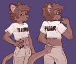  anthro canid canine homophobia male mammal shortytastic solo 