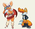  absurd_res age_difference ankle_warmers anthro bat canid canine delinquent duo female fox glassfish gyaru hi_res male male/female mammal miles_prower older_female rouge_the_bat sega sonic_the_hedgehog_(series) suntan tan_line younger_male 