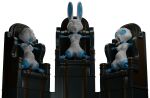  absurd_res amputee anthro ball_gag blender_(software) bound collar comorito disability disney encasement erect_nipples female gag group hi_res inflated_belly judy_hopps lagomorph leporid mammal nipples quadruple_amputee rabbit trio zootopia 