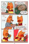  absurd_res comic crushpepper fur hi_res orange_body orange_fur pepper_(crushpepper) pimento_(crushpepper) red_eyes tagme 