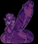  amethyst_(gem) anthro balls bear big_balls big_penis chest_tuft digital_media_(artwork) empty_eyes gem genitals hair hi_res huge_balls huge_penis hyper hyper_balls hyper_genitalia hyper_penis long_hair male mammal open_mouth paws penis polar_bear sitting_on_balls solo thick_thighs tuft ursine zan_(zantanerz) zantanerz_(artist) 