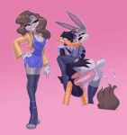  anal anal_penetration anatid anseriform anthro anthro_on_anthro anthro_penetrated anthro_penetrating anthro_penetrating_anthro avian bigdad bird bugs_bunny clothed clothing crossdressing daffy_duck dress duck genitals girly lagomorph leporid looney_tunes male male/male male_penetrated male_penetrating male_penetrating_male mammal penetration penile penile_penetration penis penis_in_ass rabbit sex vein veiny_penis warner_brothers wig 