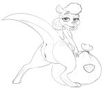  2023 absurd_res activision anthro anus bedroom_eyes black_and_white breasts female genitals greyscale hair hi_res kangaroo looking_at_viewer macropod mammal marsupial monochrome narrowed_eyes nipples nude open_mouth pussy raised_tail sack seductive sheila_(spyro) simple_background solo spyro_reignited_trilogy spyro_the_dragon tail white_background wugi 