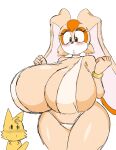 age_difference anthro big_breasts big_penis bracelet breasts canid canine clothing duo erection female fox genitals gold_(metal) gold_bracelet gold_jewelry hi_res jewelry koishi lagomorph leporid male male/female mammal mature_female miles_prower mother_(lore) older_female parent_(lore) penis rabbit sega sonic_the_hedgehog_(series) swimwear vanilla_the_rabbit younger_male 