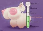  anthro big_breasts boss_monster bovid breasts caprine english_text female fur genitals hi_res huge_breasts hyper hyper_breasts mammal mature_female pussy schwoo simple_background text thick_thighs toriel undertale undertale_(series) white_body white_fur 