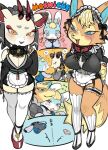  &lt;3 animal_crossing anthro audie_(animal_crossing) biped blue_eyes blush bovid breasts canid canine canis caprine cleavage clothed clothing female front_view fur goat green_body group hi_res lagomorph leporid male mammal nintendo orange_body orange_eyes orange_fur rabbit saamon_1010 sasha_(animal_crossing) shino_(animal_crossing) simple_background tan_body tan_fur trio white_background wolf 