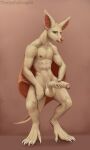  anthro balls bat foreskin genitals hi_res male mammal nipples penis thejoyfuldragon 