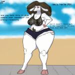  absurd_res anthro big_breasts big_butt bovid breasts butt caprine chubby_female cosmosarts female ghost goat hi_res imelda_mars mammal pubes pubes_exposed red_eyes red_sclera slightly_chubby solo spirit thick_thighs wide_hips 