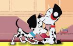  101_dalmatian_street 101_dalmatians animal_genitalia animal_penis animal_pussy big_penis bodily_fluids brother brother_and_sister canid canine canine_genitalia canine_penis canine_pussy canis collar cum cum_in_mouth cum_inside d.j._(101_dalmatians) dalmatian dawkins_(101_dalmatians) disney domestic_dog duo fellatio female feral fur gender_edit genital_fluids genitals headphones hi_res incest_play male male/female mammal marvispot84 oral penile penis pussy sex sibling sister spots spotted_body spotted_fur 