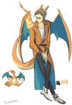  charizard lowres non-web_source pokemon smoking tail wings 