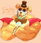  animatronic anthro barazoku bear beetleartz big_muscles big_pecs bow_tie clothing dialogue ear_piercing ear_ring english_text eyebrows facial_markings five_nights_at_freddy&#039;s five_nights_at_freddy&#039;s:_security_breach glamrock_freddy_(fnaf) half-closed_eyes hat head_markings headgear headwear hi_res looking_at_viewer machine male mammal markings muscular muscular_anthro muscular_male narrowed_eyes pecs piercing ring_piercing robot scottgames simple_background solo star steel_wool_studios talking_to_viewer teeth text top_hat 