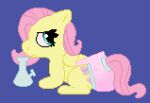  ambiguous_gender big_eyes bodily_fluids bong curled_hair curled_tail cutie_mark dialated_pupils diaper drugs equid equine eye_shimmer eyelashes feral fluttershy_(mlp) friendship_is_magic genital_fluids hair half-closed_eyes harleyfunnycat harleythefunny_(artist) hasbro horse long_hair long_tail looking_offscreen lying mammal mane marijuana my_little_pony narrowed_eyes nostrills on_drugs pegasus pony red_eyes solo solo_focus tail urine watersports wet_diaper wetting wings wings_folded 