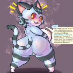  &lt;3 &lt;3_eyes animal_crossing anthro big_breasts big_butt blush breasts butt domestic_cat felid feline felis female genitals hi_res huge_butt lolly_(animal_crossing) mammal nintendo nude pussy softestpuffss thick_thighs 