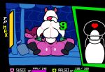  animated anthro anus balls big_balls big_breasts big_penis blush boss_monster bovid breasts candy caprine clothed clothing cotton_candy deltarune dessert dialogue dinosaur duo embarrassed erection erection_under_clothing female food gameplay_mechanics genitals goat gui healing health_bar internal male mammal penetration penis ralsei reptile robe scalie sex size_difference speech_bubble superiorfox susie_(deltarune) text topless undertale undertale_(series) vaginal vaginal_penetration 