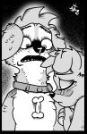  anthro bodily_fluids bone borba canid canine canis collar comic crying domestic_dog duo edited_screencap female housepets! looking_down male male/female mammal peanut_butter_(housepets!) pomeranian sad shocked spitz str8aura-no-not-that-one sweat tarot_(housepets!) tears third-party_edit webcomic 
