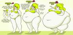  &lt;3 absurd_res belly big_belly bra clothing dialogue female gardevoir generation_3_pokemon green_hair hair hi_res huge_thighs humanoid hyper hyper_belly hyper_thighs morbidly_obese morbidly_obese_female morbidly_obese_humanoid navel nintendo obese obese_female obese_humanoid overweight overweight_female overweight_humanoid panties pokemon pokemon_(species) red_eyes smile solidswiig solo text thick_thighs underwear weight_gain white_body 