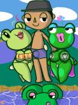  amphibian animal_crossing anthro areola areola_slip bedroom_eyes big_butt bulge butt clothed clothing emerald_(animal_crossing) female frog group human imminent_sex jambette_(animal_crossing) klutzatdusk licking licking_lips lips looking_at_viewer male male/female mammal narrowed_eyes nintendo nipple_outline one_eye_closed seashell_bra seductive short_stack size_difference skimpy sunny_(animal_crossing) thick_lips tongue tongue_out topwear tube_top villager_(animal_crossing) wide_hips wink 