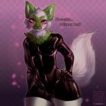  2023 absurd_res anthro blush blush_lines bulge cheek_tuft clothed clothing cute_expression cute_eyes digital_drawing_(artwork) digital_media_(artwork) english_text facial_tuft felid feline fur fur_markings fur_tuft generation_9_pokemon girly gloves glowing glowing_eyes hand_on_hip handwear hi_res huge_filesize inner_ear_fluff latex latex_gloves looking_at_viewer male mammal markings neck_tuft nintendo open_mouth pecs pokemon pokemon_(species) portrait raised_tail rendered rubber rubber_clothing rubber_suit shaded signature simple_background smile solo solo_focus sparkles sparkling_eyes sprigatito tail tail_tuft teeth text thick_thighs three-quarter_portrait tight_clothing tuft tufted_ears url watermark white_body white_fur wushruw 