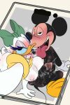  2022 accessory anatid anseriform anthro anthro_on_anthro avian balls beak bird blush bodily_fluids bow_ribbon breasts cjzilla88 daisy_duck disney duck duo eyelashes female genitals hair_accessory hair_bow hair_ribbon hi_res looking_at_viewer male male/female mammal mickey_mouse mouse murid murine nipples one_eye_closed open_beak open_mouth penis recording ribbons rodent saliva tongue tongue_out 