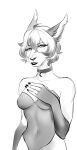  9d00m bodysuit choker clothing female female/female humanoid jewelry looking_at_viewer necklace sketch skinsuit solo solo_focus standing tagme tight_clothing 