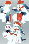  anus balls generation_3_pokemon genitals hi_res kato_(varuna) male male_focus nintendo penis pokemon pokemon_(species) presenting presenting_anus presenting_penis vulapa zangoose 