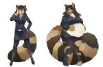  absurd_res animal_humanoid anthro belly big_breasts breast_expansion breasts brown_body brown_fur brown_hair canid canid_humanoid canine canine_humanoid clothed clothing digital_media_(artwork) expansion eyewear female fur glasses growth hair hi_res human human_to_anthro humanoid leaf looking_at_viewer mamizou_futatsuiwa mammal mammal_humanoid open_mouth overweight raccoon_dog sequence simple_background smile solo species_transformation tail tail_growth tanuki tanuki_humanoid thick_thighs topwear torn_clothing touhou transformation transformation_sequence unknown_artist wardrobe_malfunction 